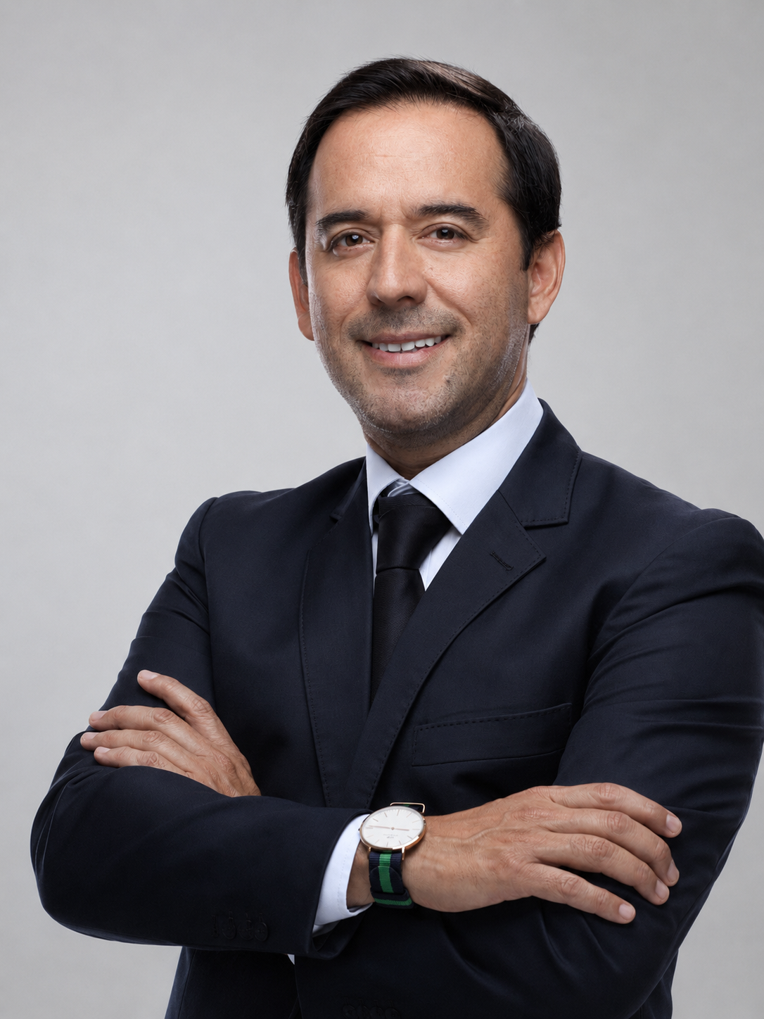 Retrato de Enrique Baca, Socio Fundador de BRAASC